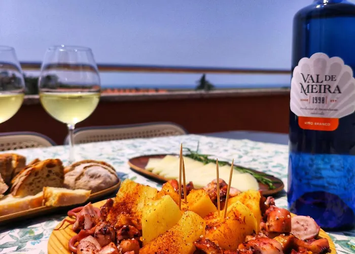 Апартаменты A Terraza Da Lanzada Санхенхо